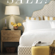 Bedroom furniture sale featuring beds, nightstands, and dressers at Traditions