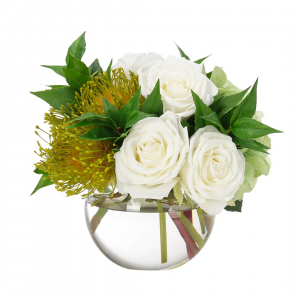 Designer-styled floral arrangement at Traditions Minneapolis and Naples