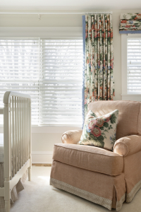 Nursery chair in designed for comfort, softness, and everyday moments