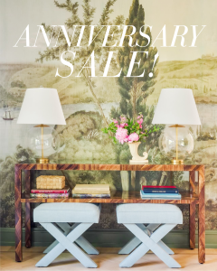 Traditions Anniversary Sale 25 percent off home decor accessories